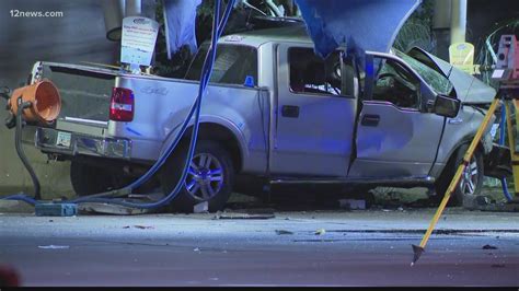 Two Injured after Truck-Sedan Crash on US 60 [Tempe, AZ]